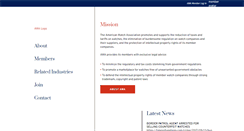 Desktop Screenshot of americanwatchassociation.com
